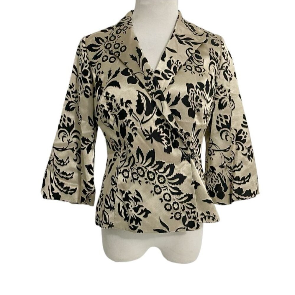 Alex Evenings Size Small Top Blouse Wedding Party Cocktail